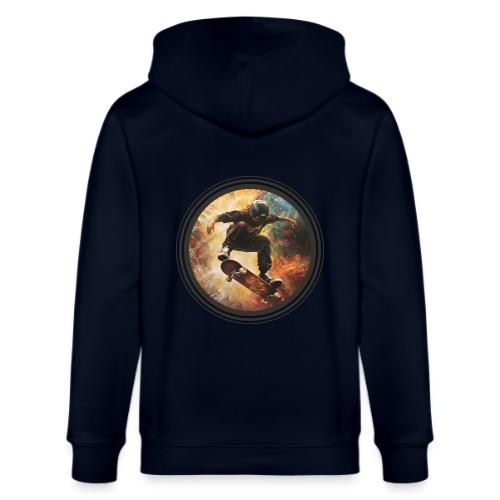 Skateboarding Flow - Stanley/Stella Cultivator Organic Zip Hoodie