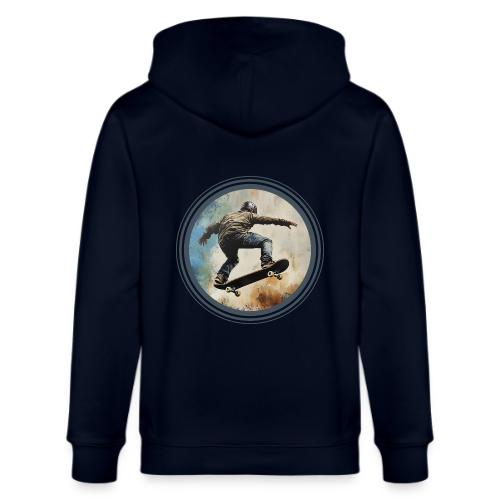 Skateboarding Energy - Stanley/Stella Cultivator Organic Zip Hoodie