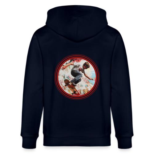Skateboarding is Life - Stanley/Stella Cultivator Organic Zip Hoodie