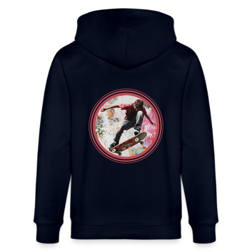 Skateboarding Soul - Stanley/Stella Cultivator Organic Zip Hoodie