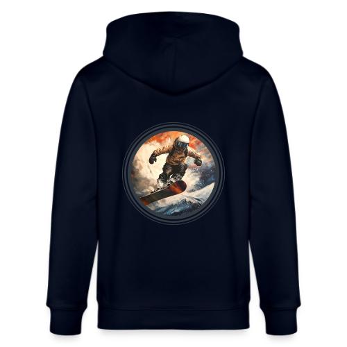 Snowboarding Elevation - Stanley/Stella Cultivator Organic Zip Hoodie