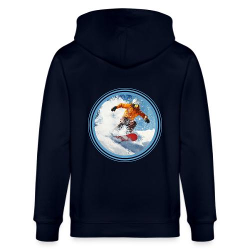 Snowboarding Edge - Stanley/Stella Cultivator Organic Zip Hoodie