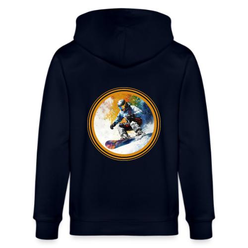 Snowboarding Dreams - Stanley/Stella Cultivator Organic Zip Hoodie