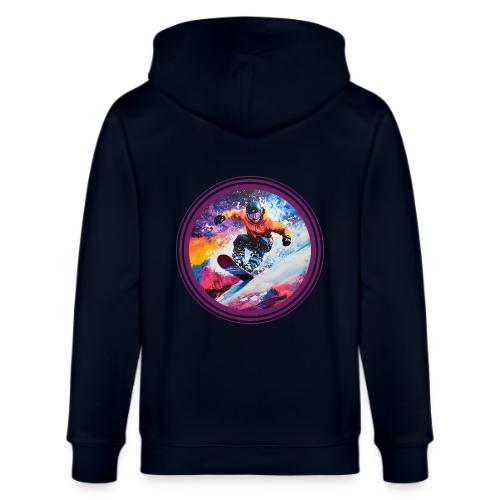 Snowboarding Spirit - Stanley/Stella Cultivator Organic Zip Hoodie