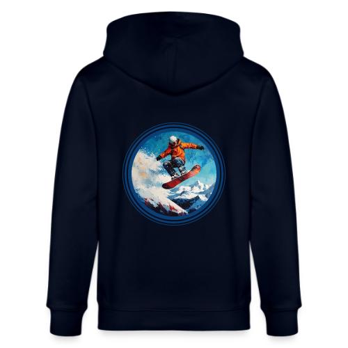 Snowboarding Vibes - Stanley/Stella Cultivator Organic Zip Hoodie