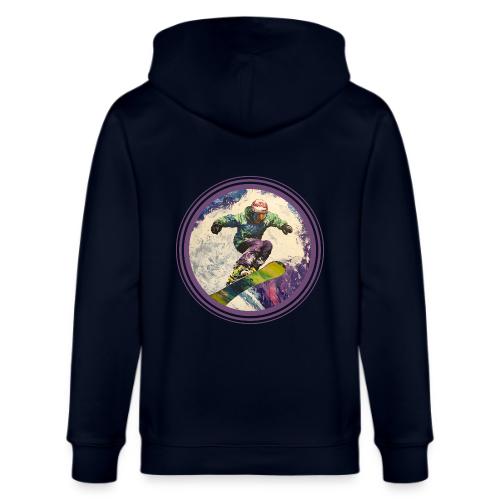 Snowboarding Soul - Stanley/Stella Cultivator Organic Zip Hoodie