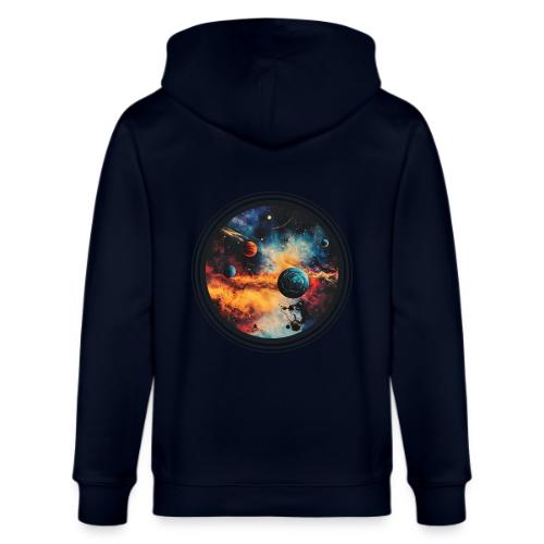 Cosmic Brush Planets - Stanley/Stella Cultivator Organic Zip Hoodie