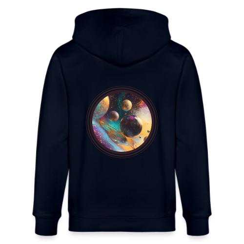 Planets in the Abstract - Stanley/Stella Cultivator Organic Zip Hoodie