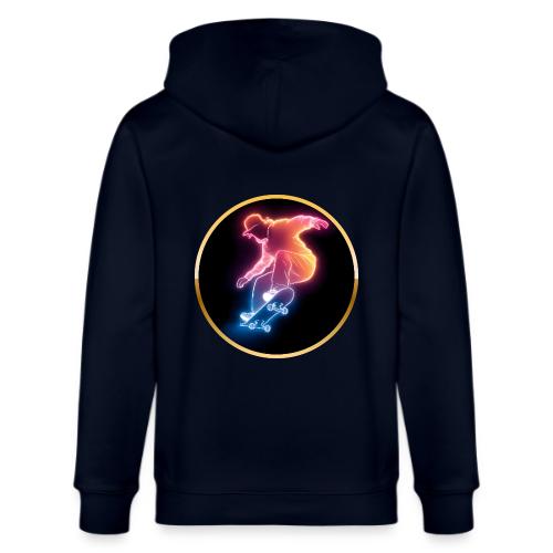Skateboarding: Golden Trick Rider - Stanley/Stella Cultivator Organic Zip Hoodie