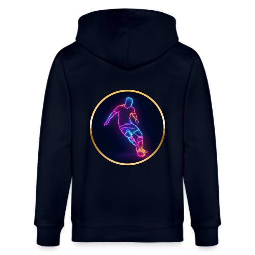 Soccer: Neon Golden Goal - Stanley/Stella Cultivator Organic Zip Hoodie
