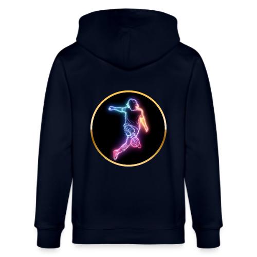 Soccer: Neon Goal Fusion - Stanley/Stella Cultivator Organic Zip Hoodie