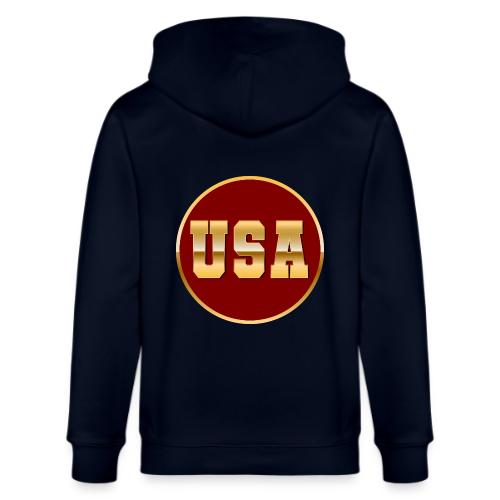 Golden USA Seal - Stanley/Stella Cultivator Organic Zip Hoodie