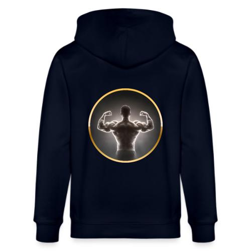 Bodybuilding: Neon Strength Frame - Stanley/Stella Cultivator Organic Zip Hoodie