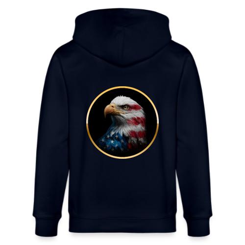 USA: Liberty Emblem - Stanley/Stella Cultivator Organic Zip Hoodie
