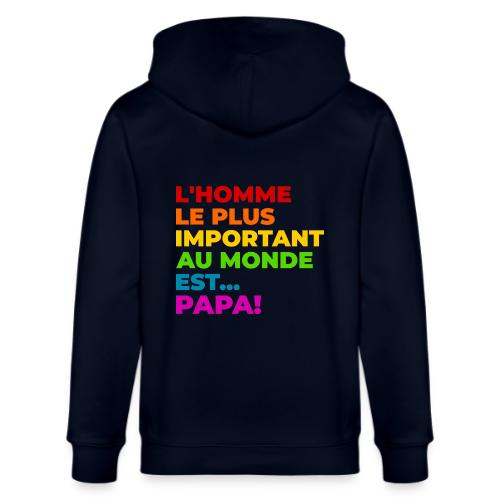 Dad: The Most Precious Man in the World - Stanley/Stella Cultivator Organic Zip Hoodie