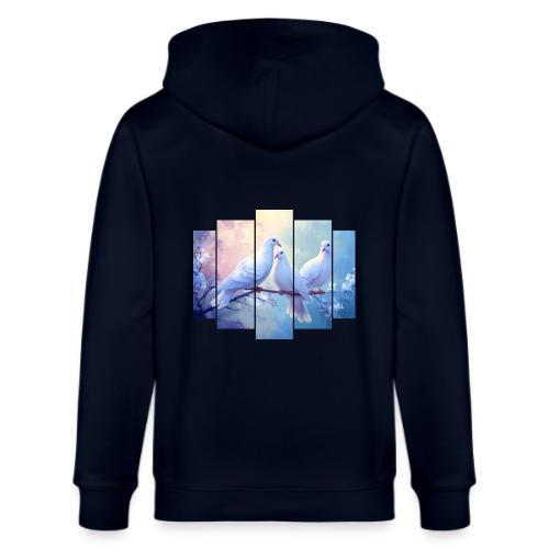 Symbols of Peace and Serenity - Stanley/Stella Cultivator Organic Zip Hoodie