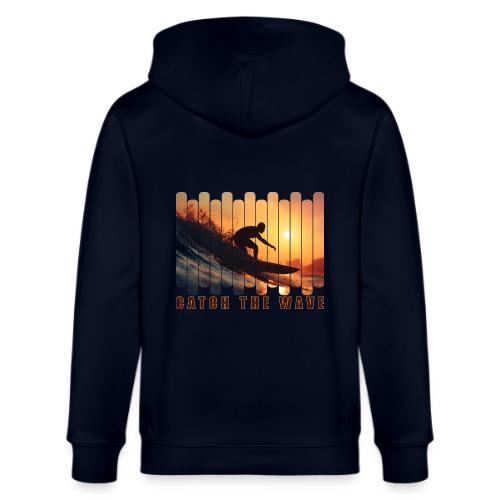Surfing: Catch the Wave - Stanley/Stella Cultivator Organic Zip Hoodie