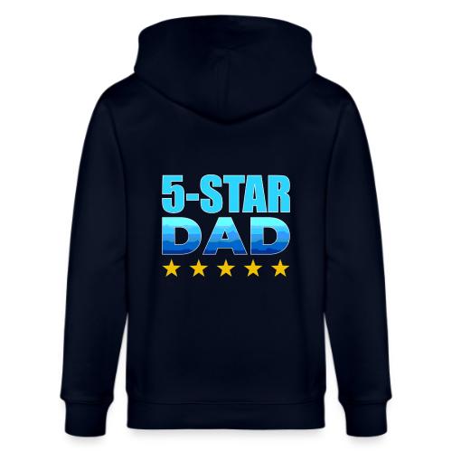 Five Stars Dad - Stanley/Stella Cultivator Organic Zip Hoodie