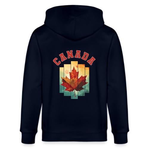 Canada’s Artistic Emblem - Stanley/Stella Cultivator Organic Zip Hoodie