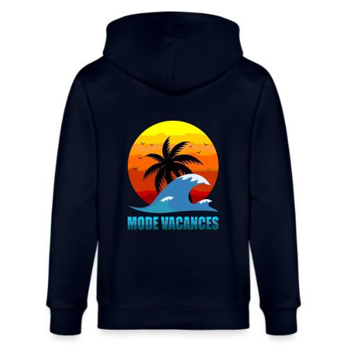 Vacation Mode: Tropical Escape - Stanley/Stella Cultivator Organic Zip Hoodie