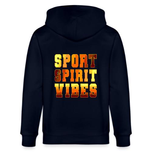 Sport Spirit Vibes Gradient - Stanley/Stella Cultivator Organic Zip Hoodie
