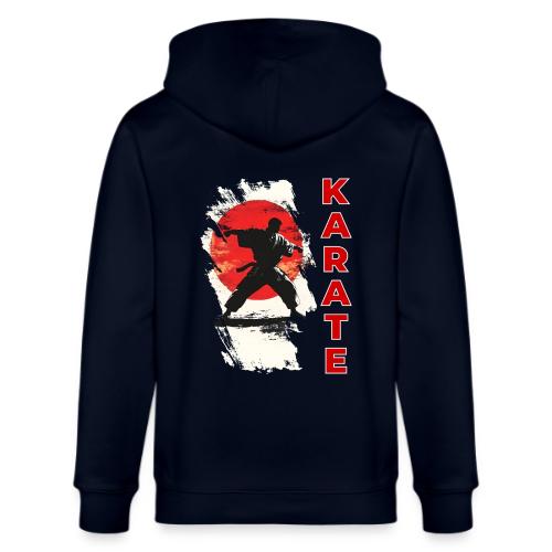 Karate: the spirit of discipline - Stanley/Stella Cultivator Organic Zip Hoodie