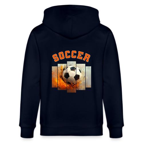 Soccer Iconic Touch - Stanley/Stella Cultivator Organic Zip Hoodie