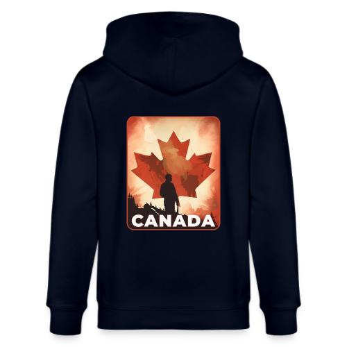 Canada Stands Tall - Stanley/Stella Cultivator Organic Zip Hoodie
