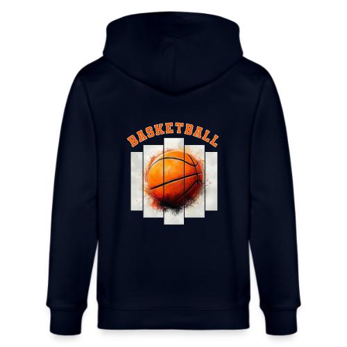Basketball Element - Stanley/Stella Cultivator Organic Zip Hoodie