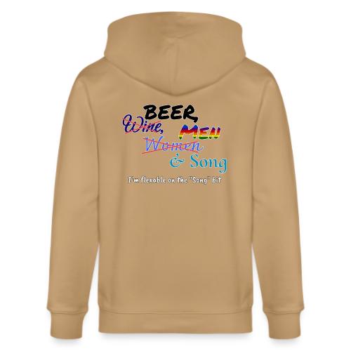 Beer, Men & Song - Stanley/Stella Cultivator Organic Zip Hoodie