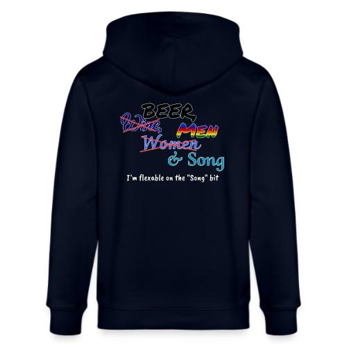 Beer, Men & Song - Stanley/Stella Cultivator Organic Zip Hoodie