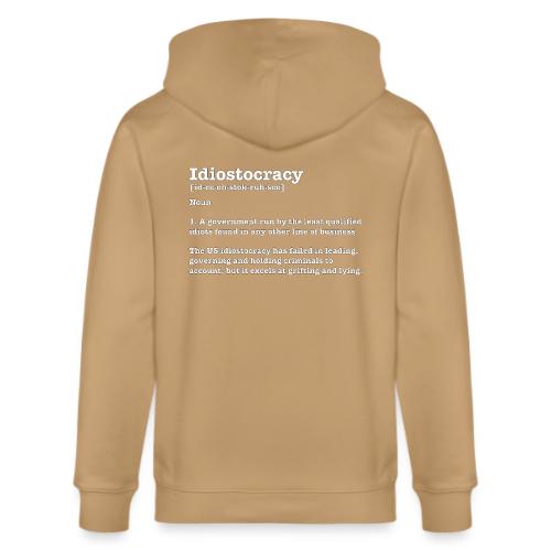 Definition - Idiostocracy - Stanley/Stella Cultivator Organic Zip Hoodie