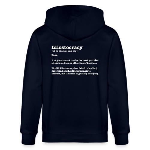 Definition - Idiostocracy - Stanley/Stella Cultivator Organic Zip Hoodie