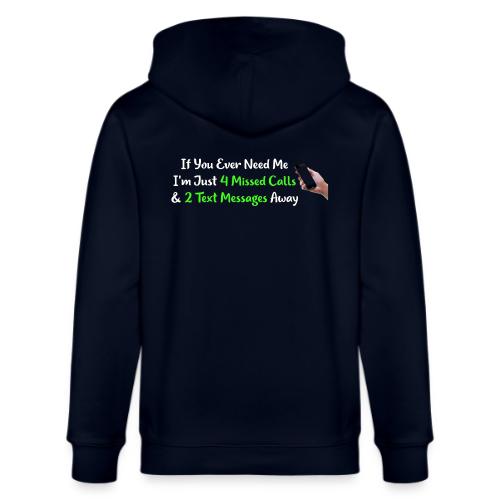 Call Me... - Stanley/Stella Cultivator Organic Zip Hoodie