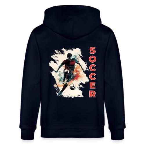 Soccer Blaze - Stanley/Stella Cultivator Organic Zip Hoodie