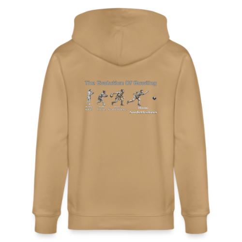 Evolution Of Bowling - Stanley/Stella Cultivator Organic Zip Hoodie