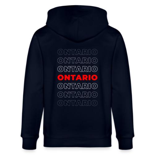 Ontario Outline - Stanley/Stella Cultivator Organic Zip Hoodie