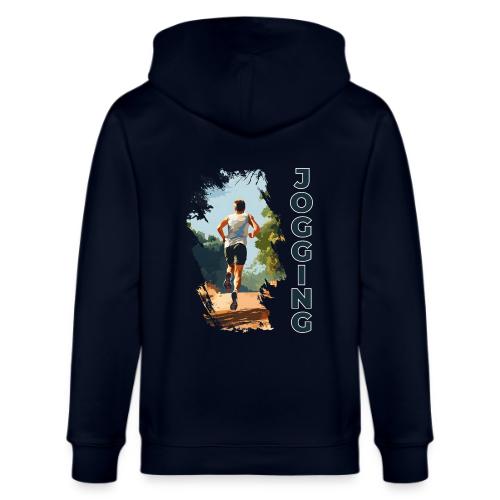 Jogging Vibes - Stanley/Stella Cultivator Organic Zip Hoodie