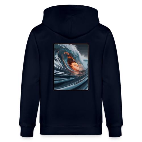 Copper Light Wave - Stanley/Stella Cultivator Organic Zip Hoodie