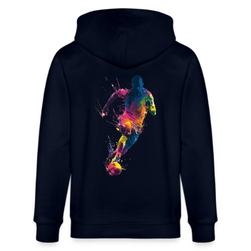 Soccer: Kick of Colors - Stanley/Stella Cultivator Organic Zip Hoodie