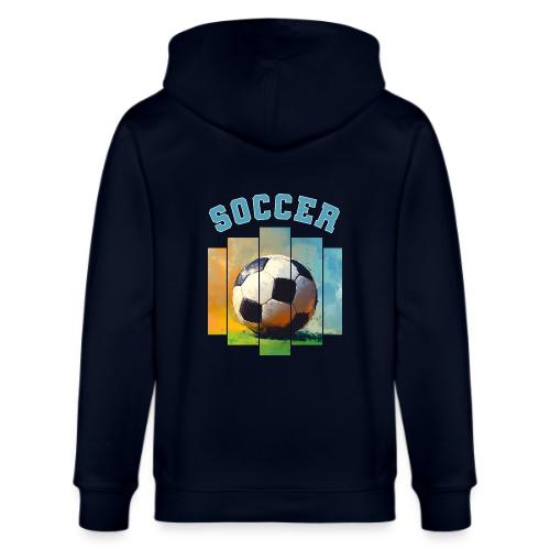 Soccer Ball Vibes - Stanley/Stella Cultivator Organic Zip Hoodie