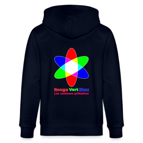 RGB Primary Colors - Stanley/Stella Cultivator Organic Zip Hoodie