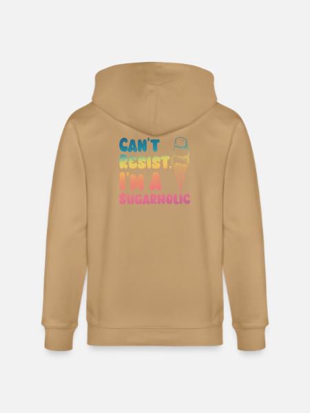 Sugarholic Ice Cream Pop - Stanley/Stella Cultivator Organic Zip Hoodie -
