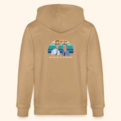 Vintage Stay healthy - Stanley/Stella Cultivator Organic Zip Hoodie