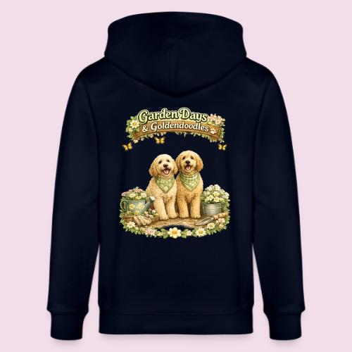 Garden Days & Goldendoodles Cozy Dog Lovers Design - Stanley/Stella Cultivator Organic Zip Hoodie