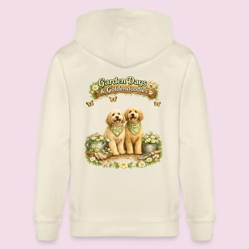Garden Days & Goldendoodles Cozy Dog Lovers Design - Stanley/Stella Cultivator Organic Zip Hoodie