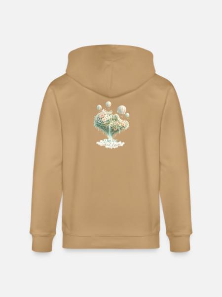 Dream Without Limits Float - Stanley/Stella Cultivator Organic Zip Hoodie -