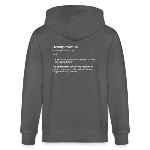 Gossipotamus - Stanley/Stella Cultivator Organic Zip Hoodie