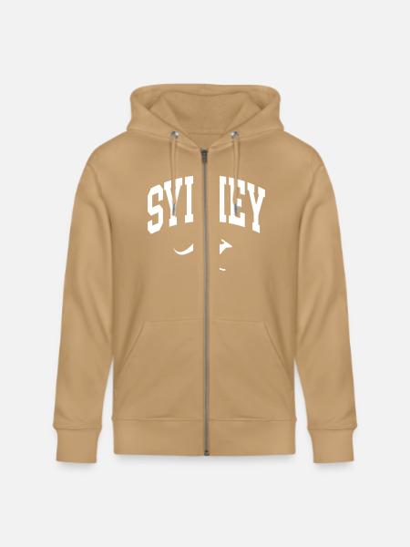 Sydney Kangaroo - Stanley/Stella Cultivator Organic Zip Hoodie -