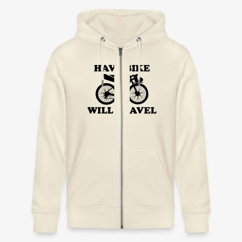 have bike will travel - Stanley/Stella Cultivator Organic Zip Hoodie